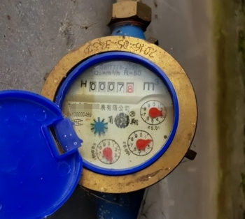 水表转动检查